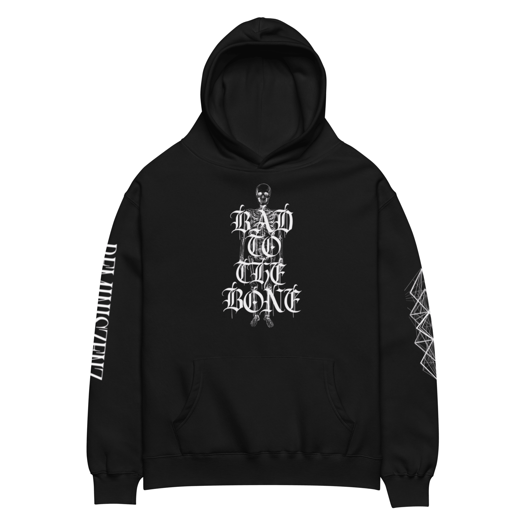 "Bad to the Bone" Oversized - Unisex - Hoodie - rmnsz.store