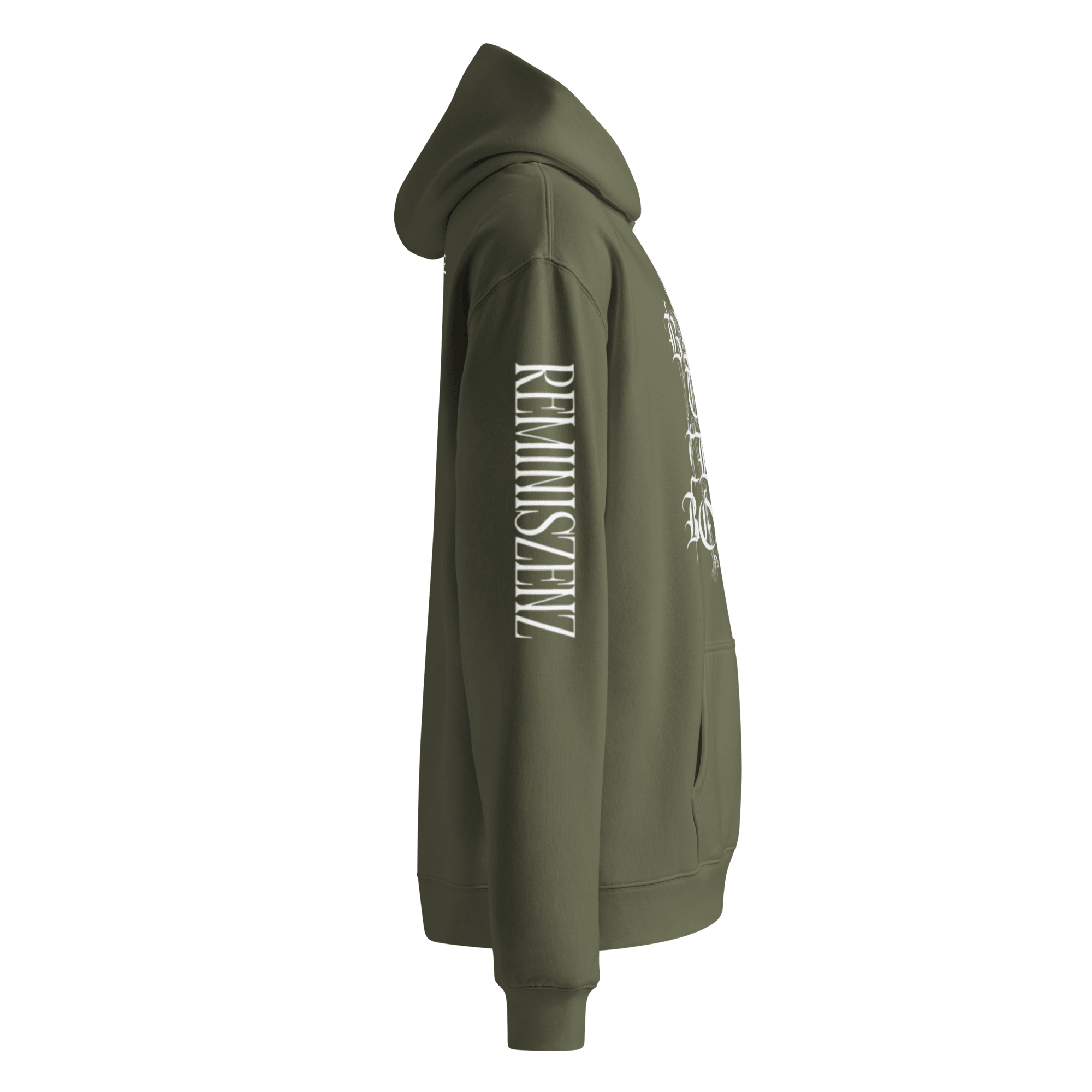 "Bad to the Bone" Oversized - Unisex - Hoodie - rmnsz.store