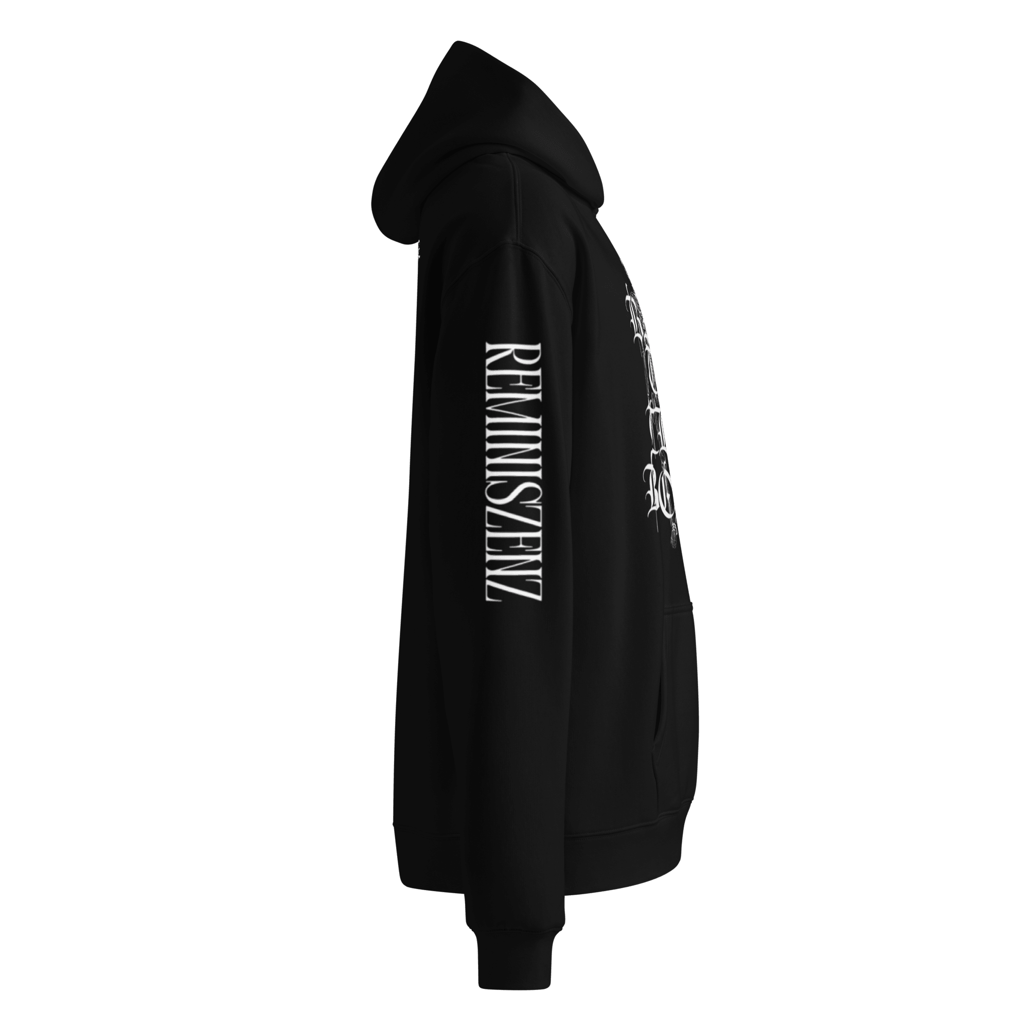 "Bad to the Bone" Oversized - Unisex - Hoodie - rmnsz.store