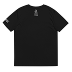 "Bad to the Bone" Unisex Bio - T-Shirt mit Rippkragen - rmnsz.store