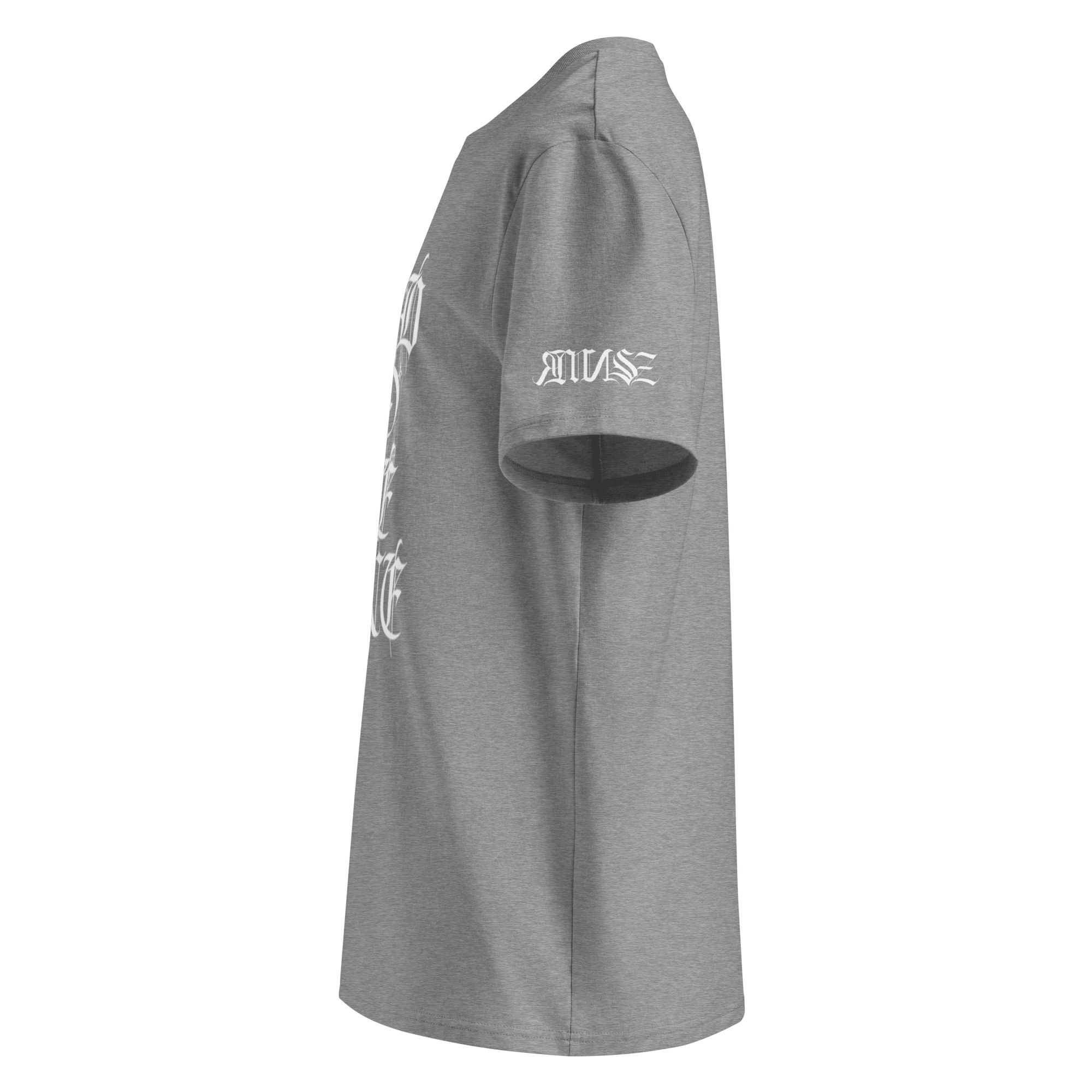 "Bad to the Bone" Unisex Bio - T-Shirt mit Rippkragen - rmnsz.store