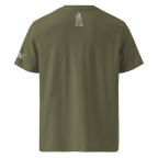 "Bad to the Bone" Unisex Bio - T-Shirt mit Rippkragen - rmnsz.store