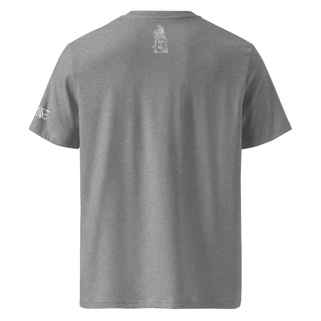 "Bad to the Bone" Unisex Bio - T-Shirt mit Rippkragen - rmnsz.store