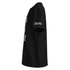 "Bad to the Bone" Unisex Bio - T-Shirt mit Rippkragen - rmnsz.store