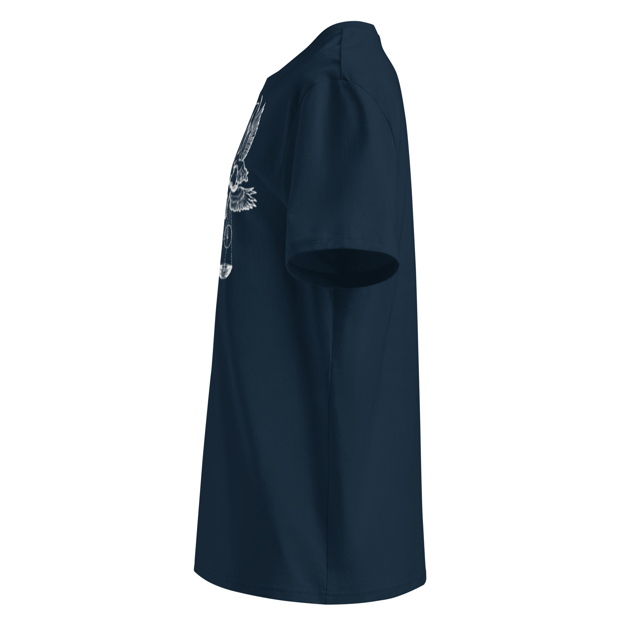 „Balance“ Unisex Bio - T-Shirt mit Rippkragen - rmnsz.store