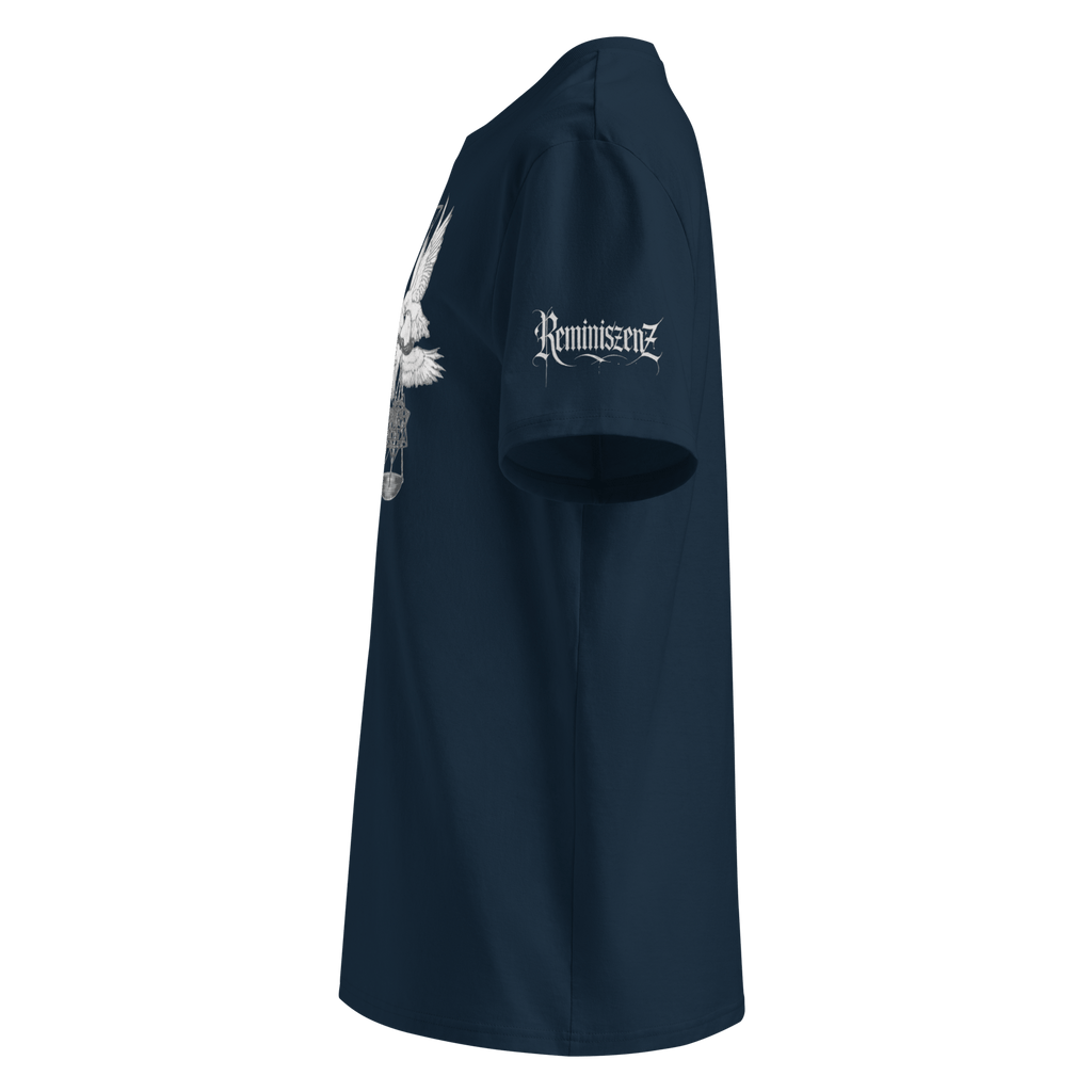 "Balance" Unisex Bio - T-Shirt mit Rippkragen - rmnsz.store
