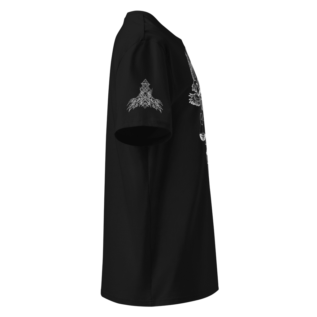 „Balance“ Unisex Bio - T-Shirt mit Rippkragen - rmnsz.store