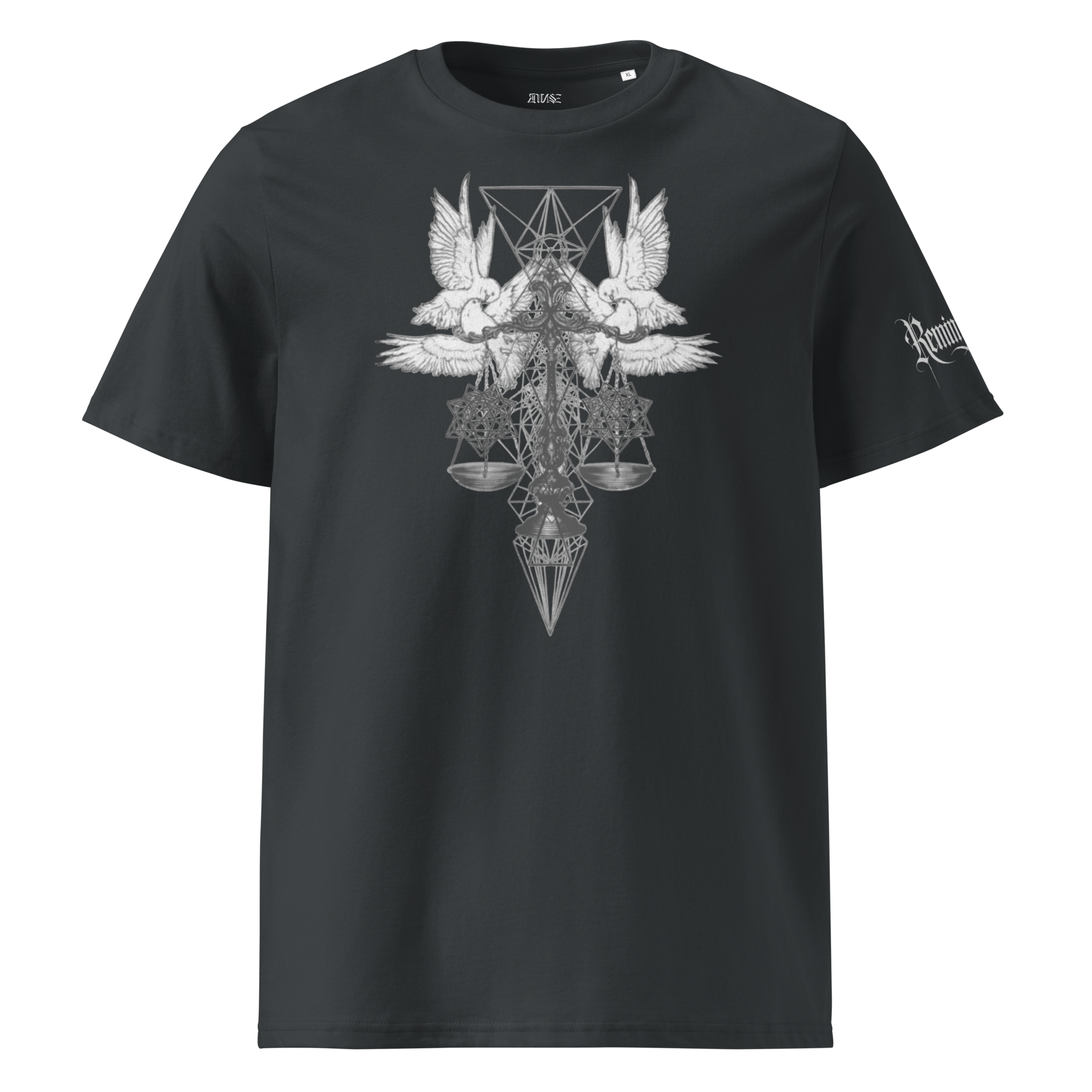 "Balance" Unisex Bio - T-Shirt mit Rippkragen - rmnsz.store