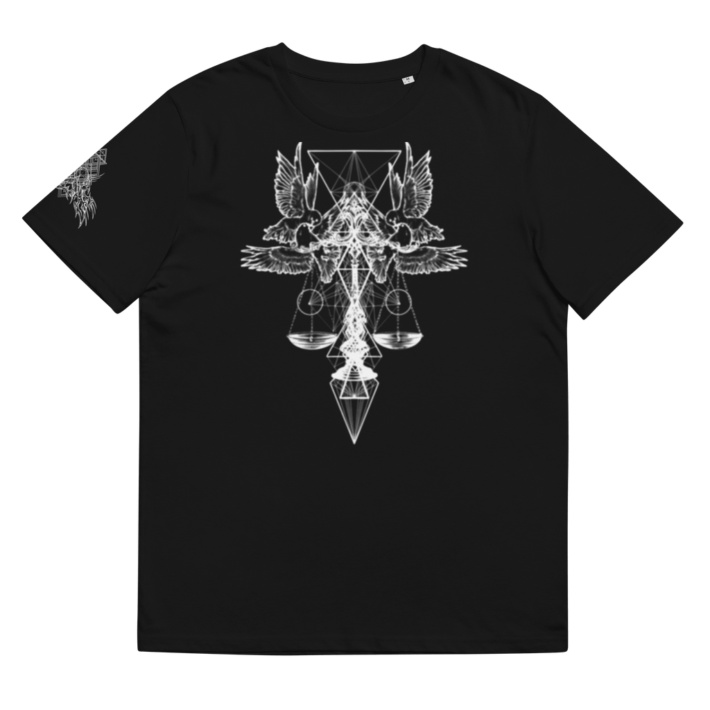 „Balance“ Unisex Bio - T-Shirt mit Rippkragen - rmnsz.store