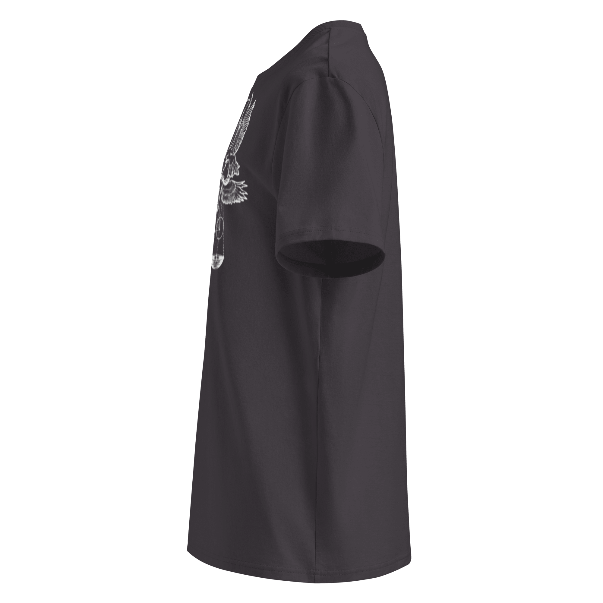 „Balance“ Unisex Bio - T-Shirt mit Rippkragen - rmnsz.store