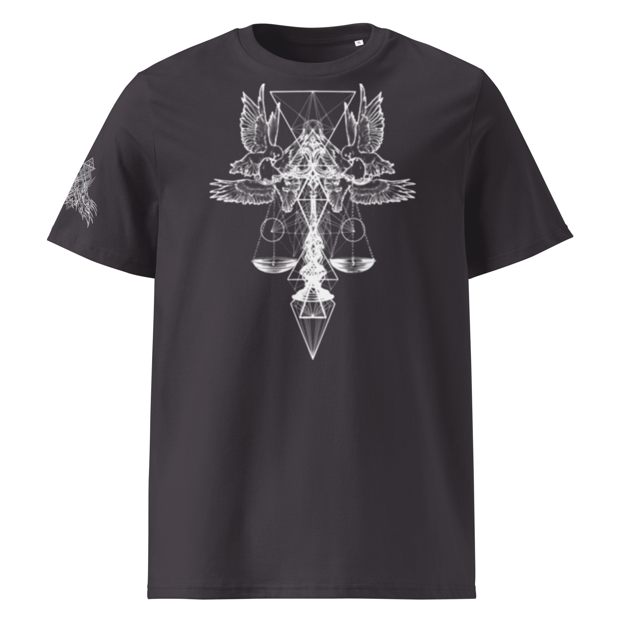„Balance“ Unisex Bio - T-Shirt mit Rippkragen - rmnsz.store