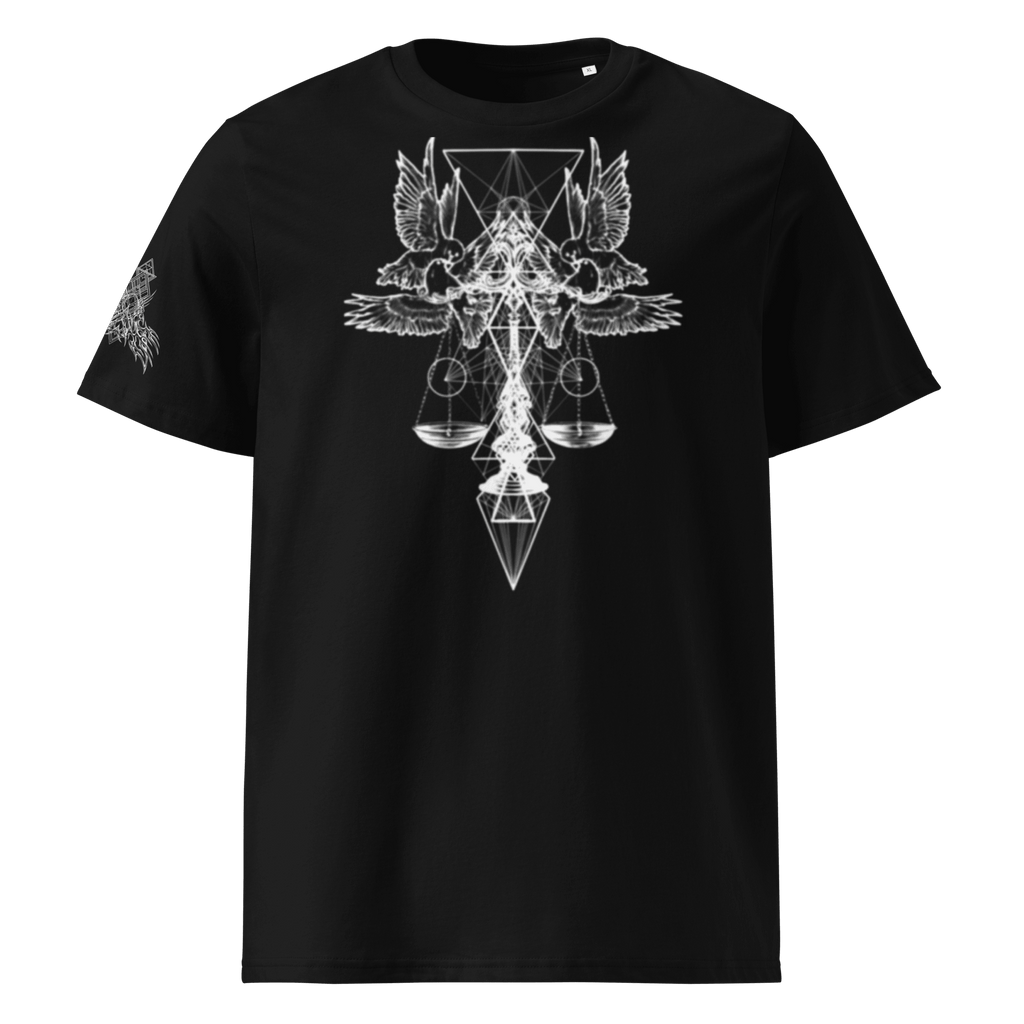 „Balance“ Unisex Bio - T-Shirt mit Rippkragen - rmnsz.store