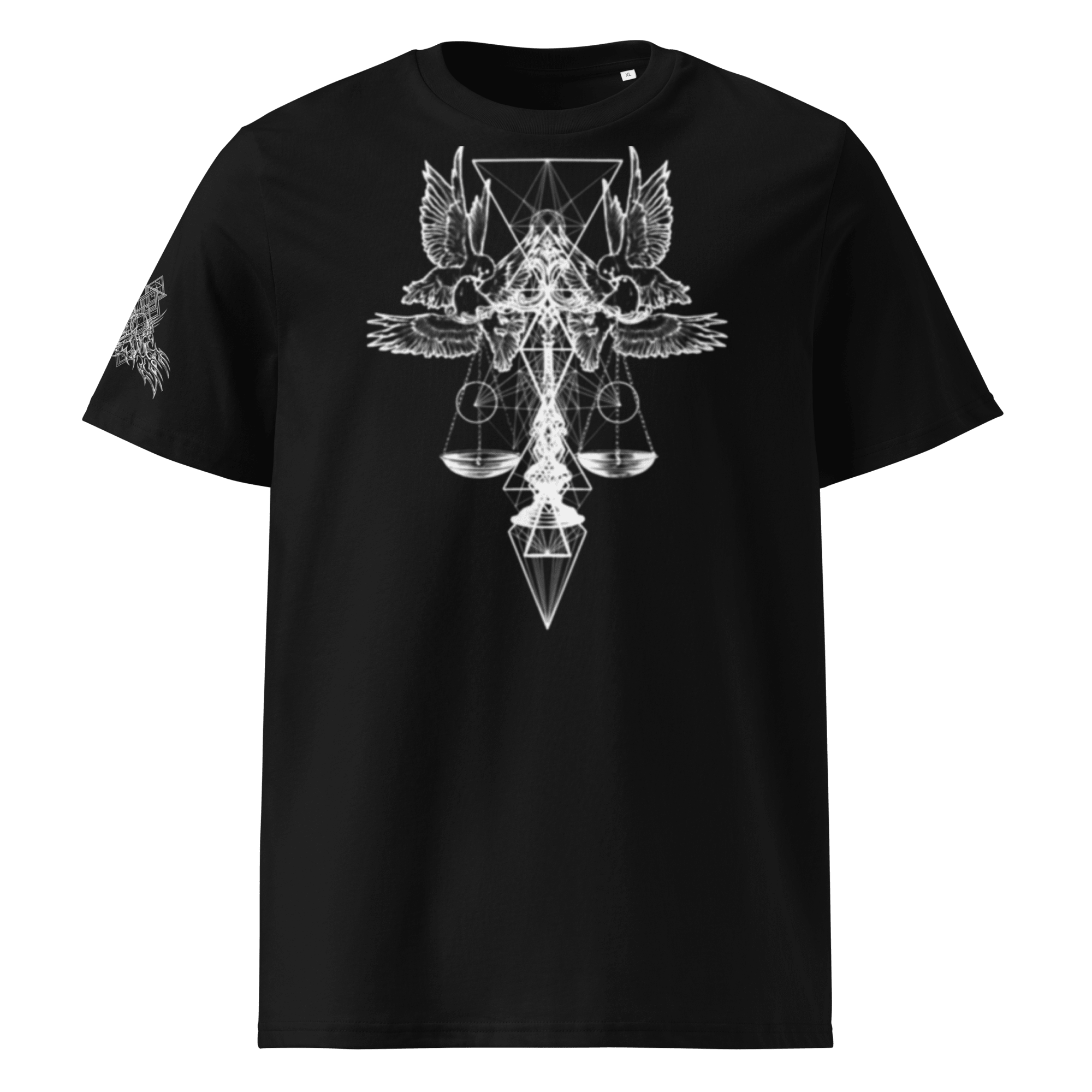 „Balance“ Unisex Bio - T-Shirt mit Rippkragen - rmnsz.store