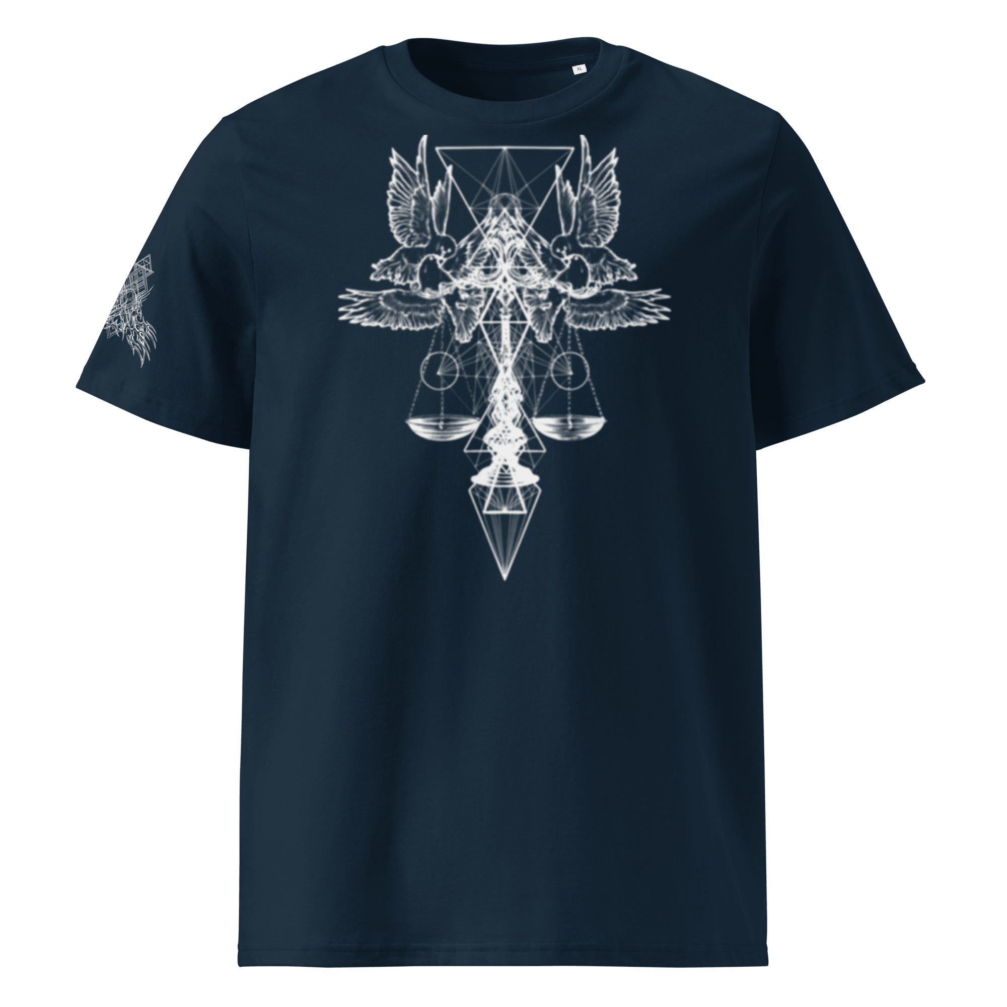 „Balance“ Unisex Bio - T-Shirt mit Rippkragen - rmnsz.store
