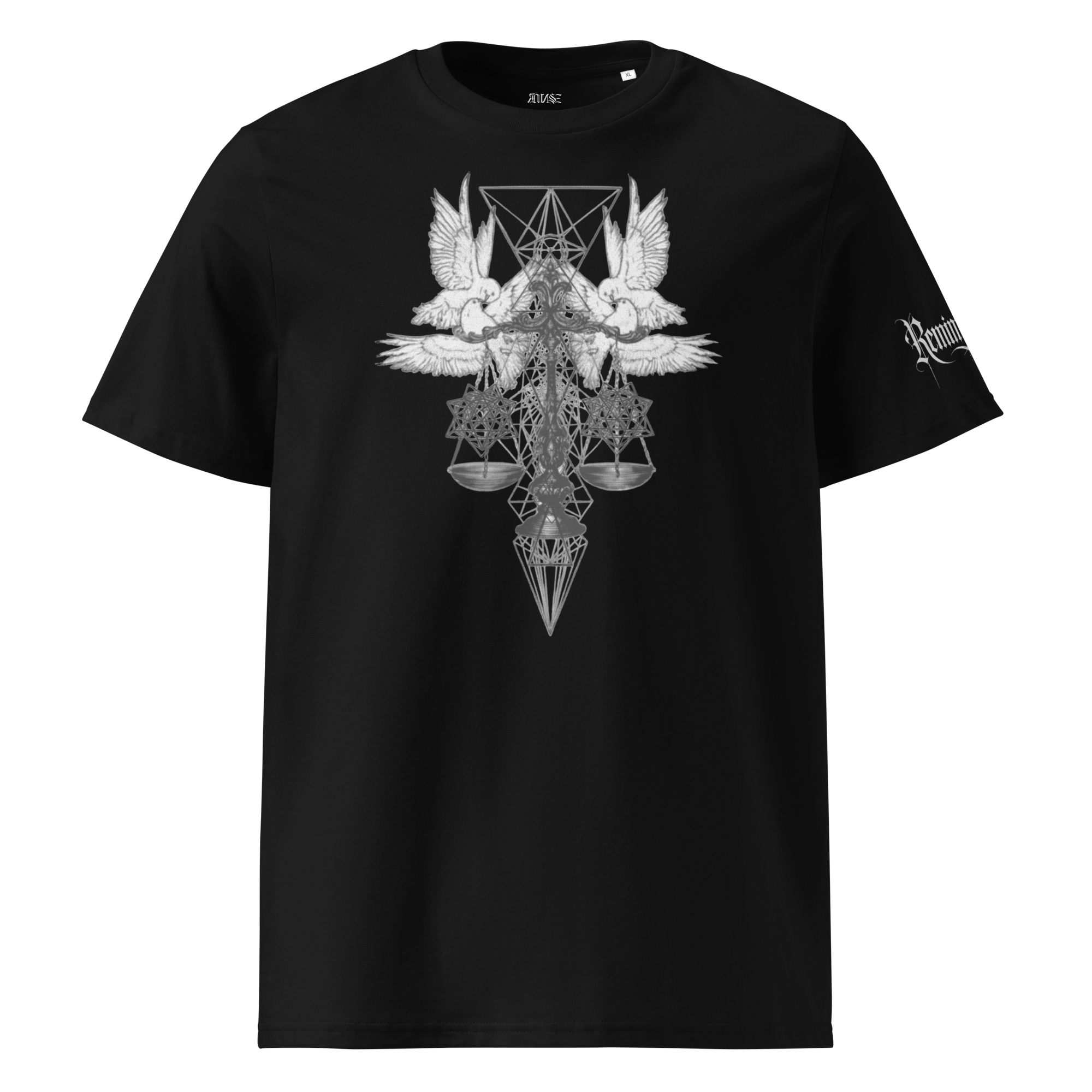 "Balance" Unisex Bio - T-Shirt mit Rippkragen - rmnsz.store
