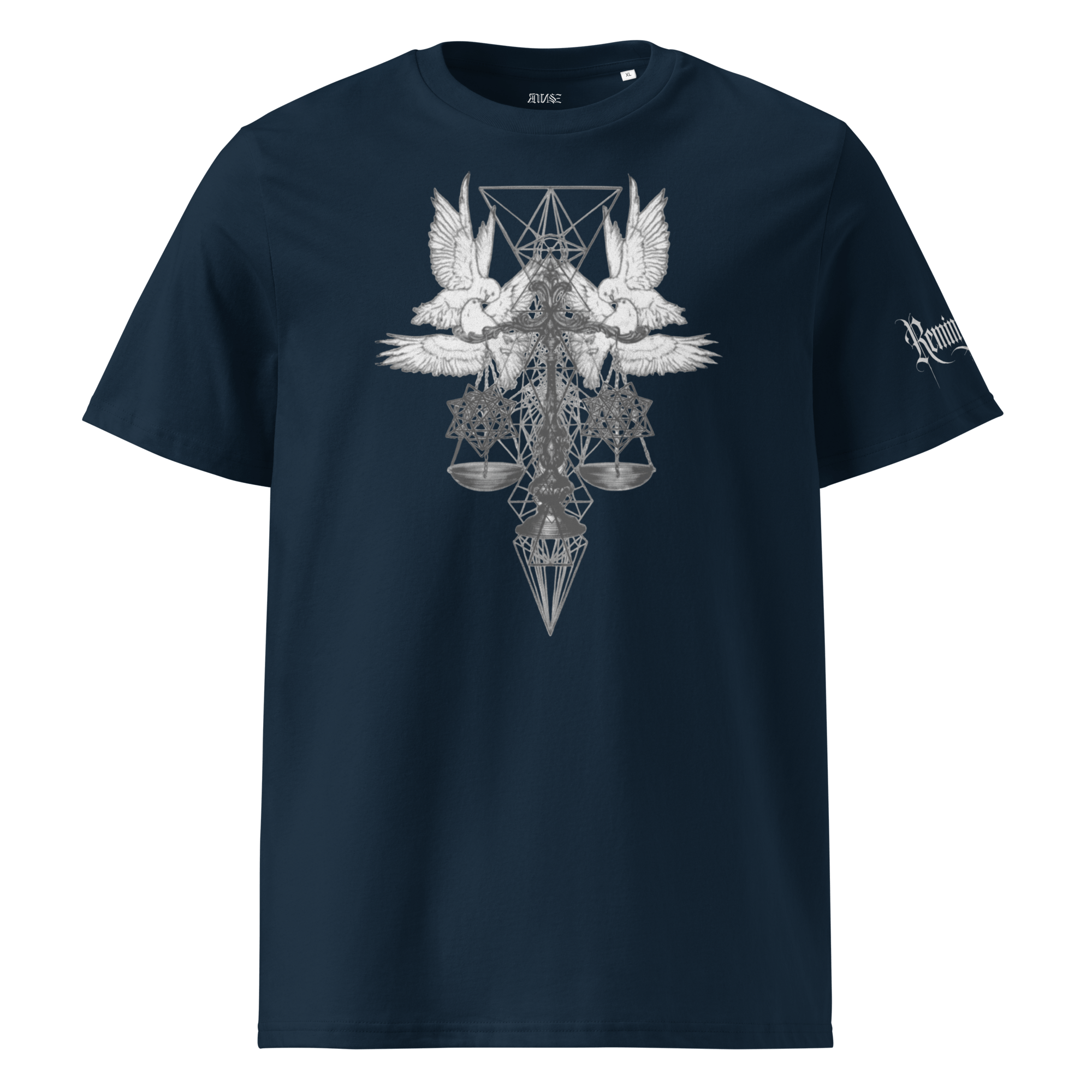 "Balance" Unisex Bio - T-Shirt mit Rippkragen - rmnsz.store