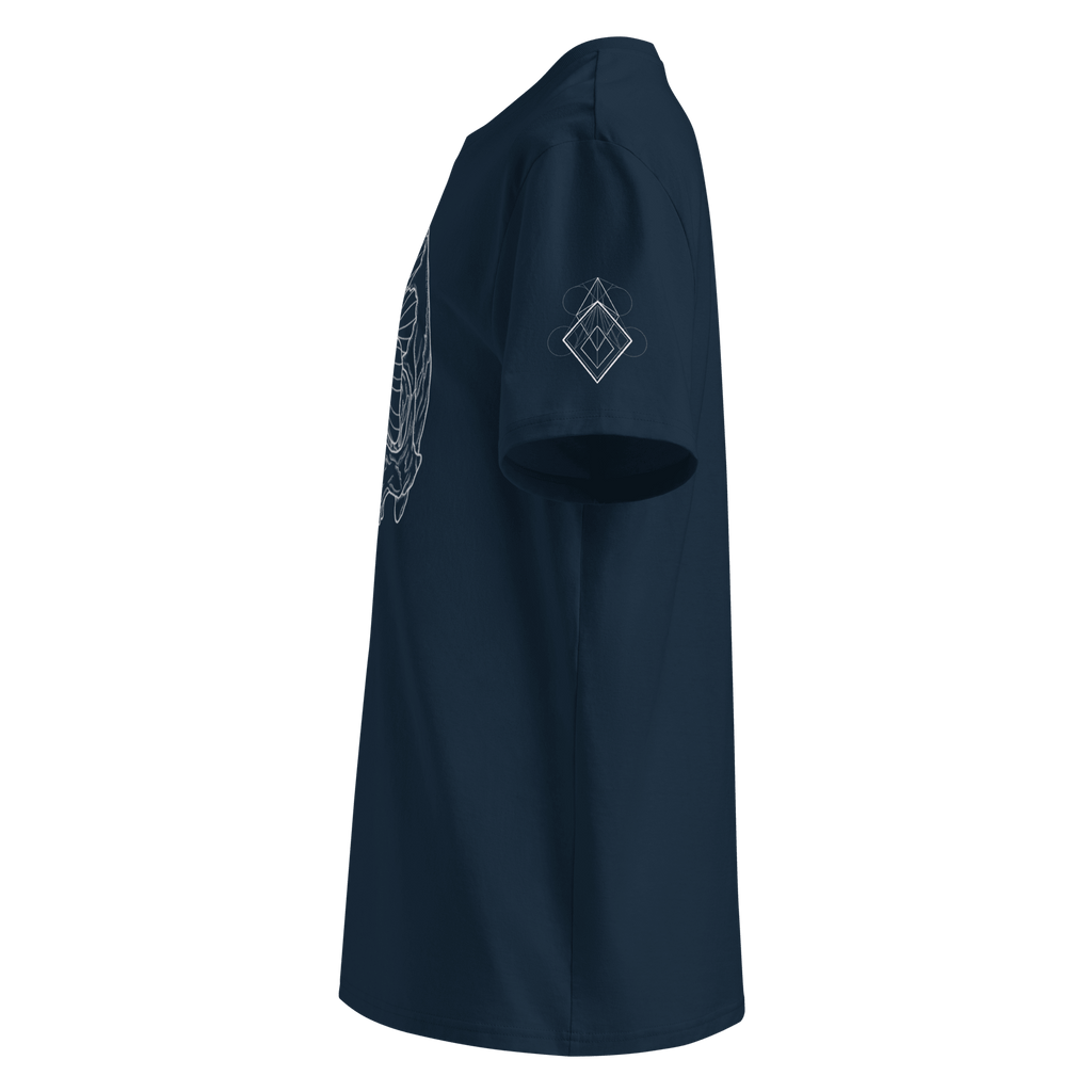 "Blessed" Unisex Bio - T-Shirt mit Rippkragen - rmnsz.store