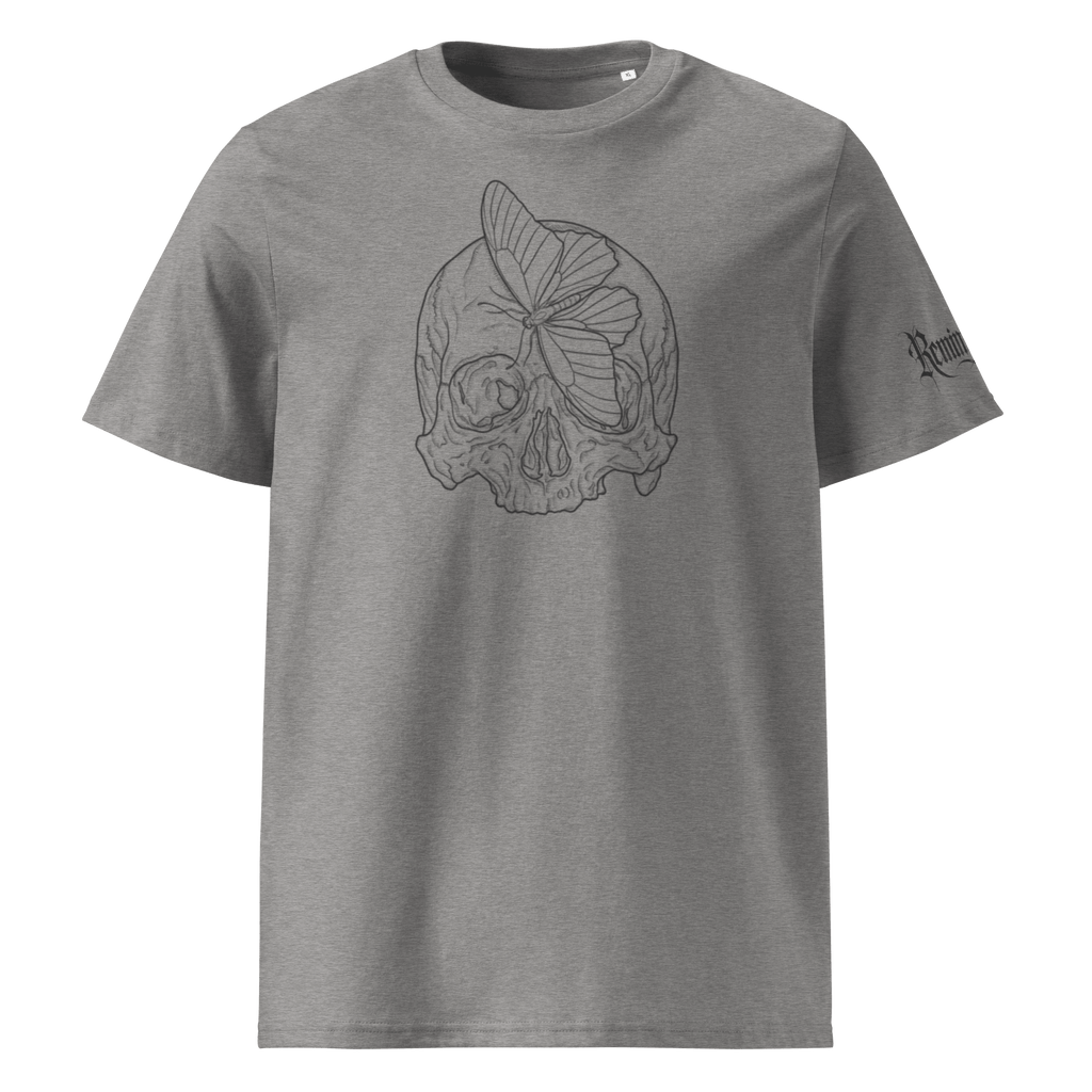 "Blessed" Unisex Bio - T-Shirt Weiss mit Rippkragen - rmnsz.store
