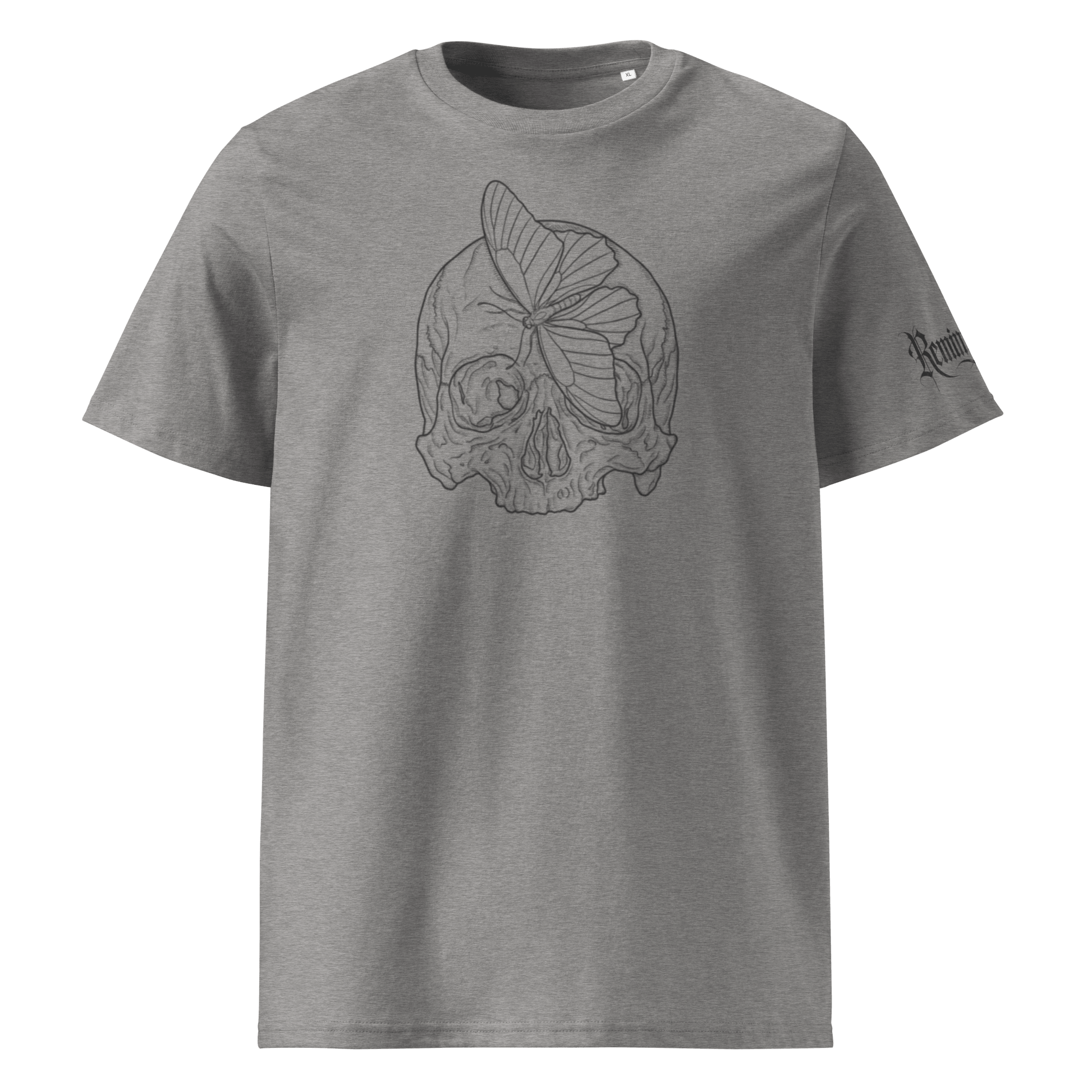 "Blessed" Unisex Bio - T-Shirt Weiss mit Rippkragen - rmnsz.store