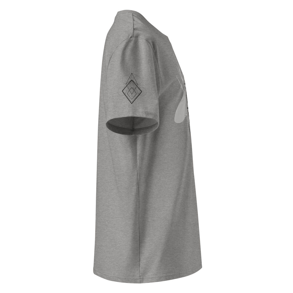 "Bug" Unisex Bio - T-Shirt mit Rippkragen - rmnsz.store