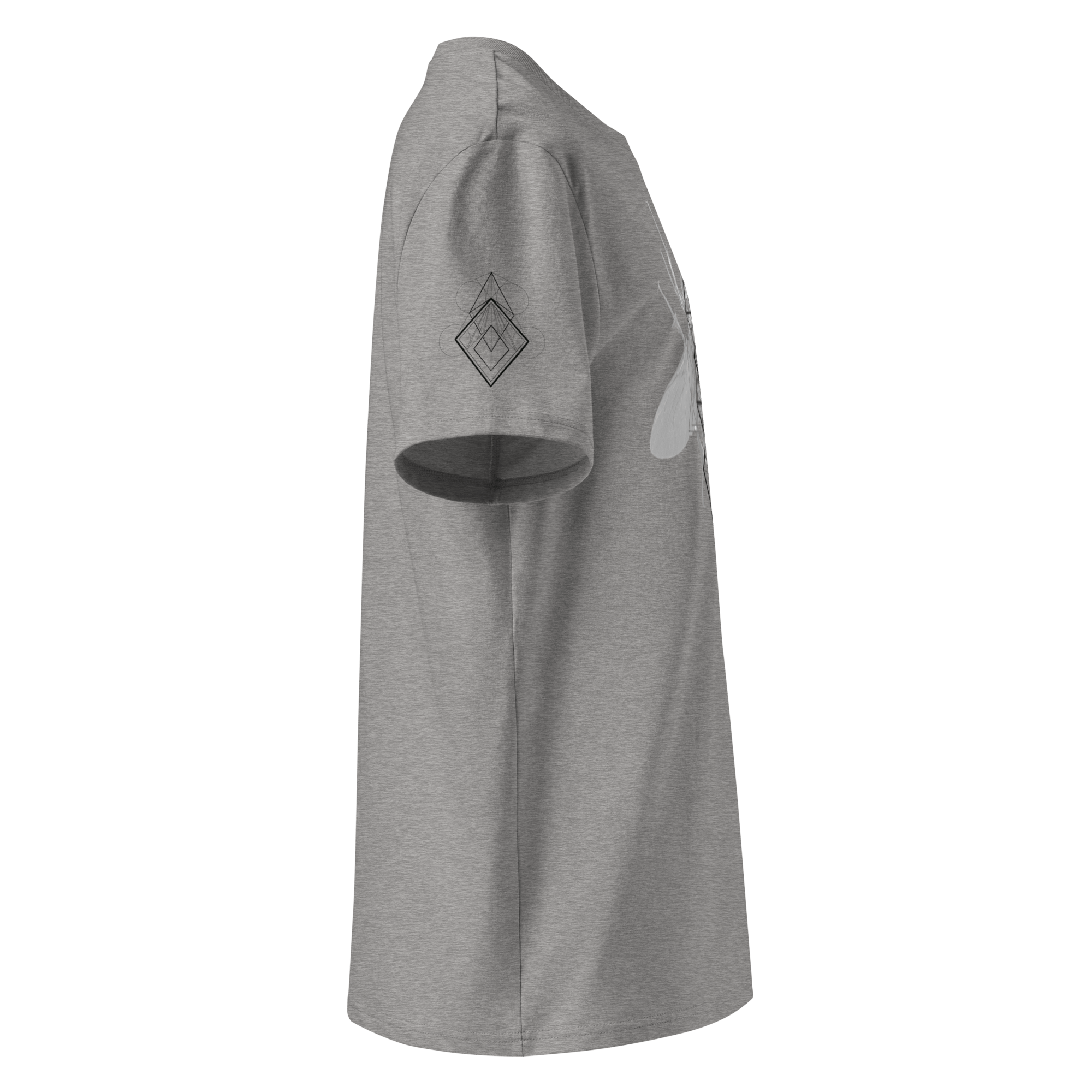 "Bug" Unisex Bio - T-Shirt mit Rippkragen - rmnsz.store