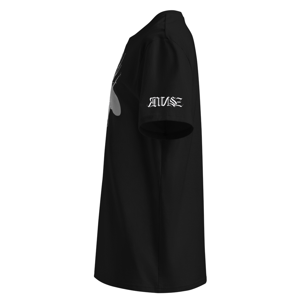 "Bug" Unisex Bio - T-Shirt mit Rippkragen - rmnsz.store
