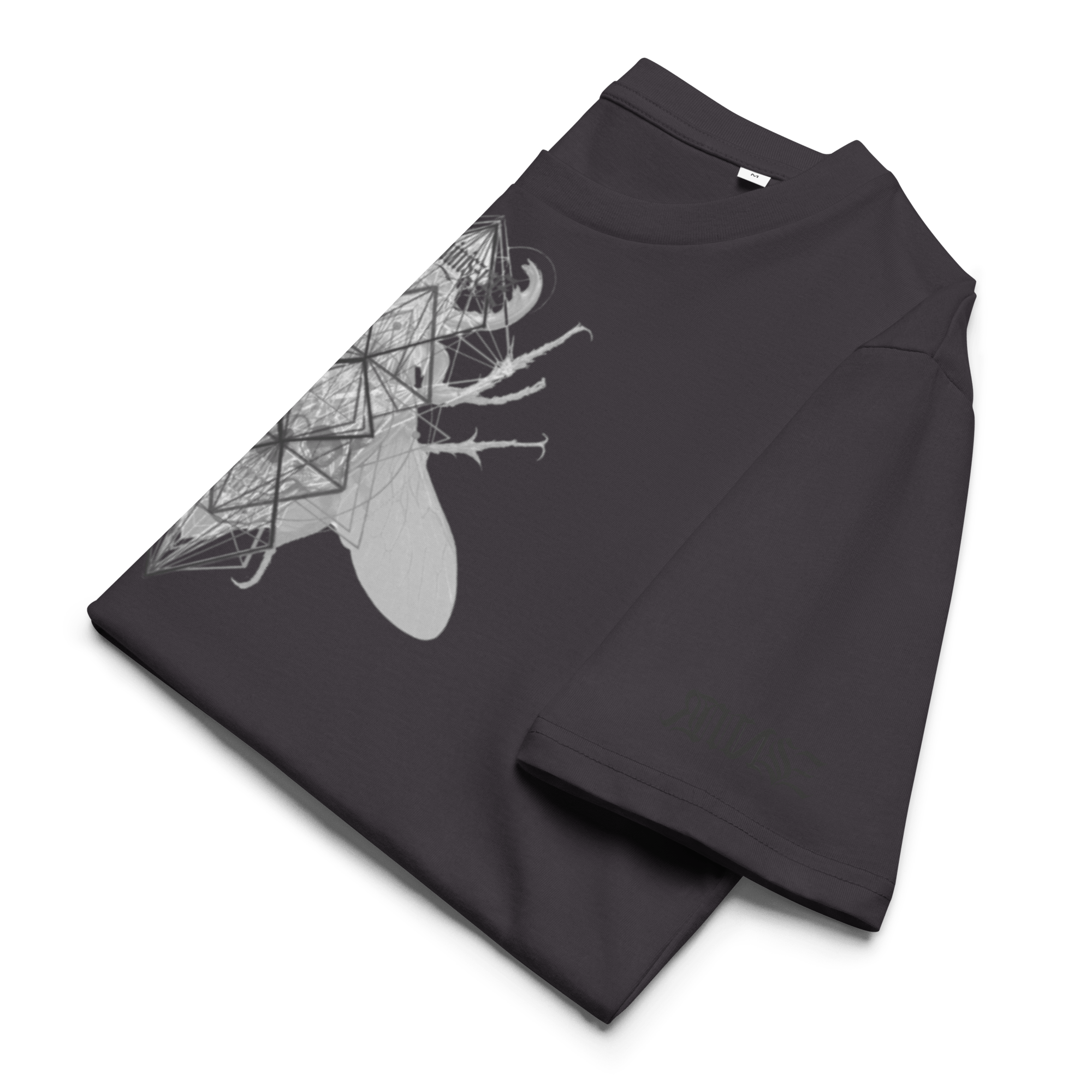 "Bug" Unisex Bio - T-Shirt mit Rippkragen - rmnsz.store