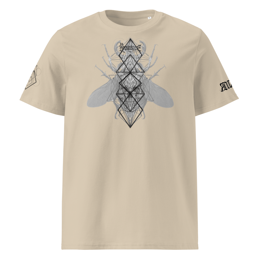 "Bug" Unisex Bio - T-Shirt mit Rippkragen - rmnsz.store