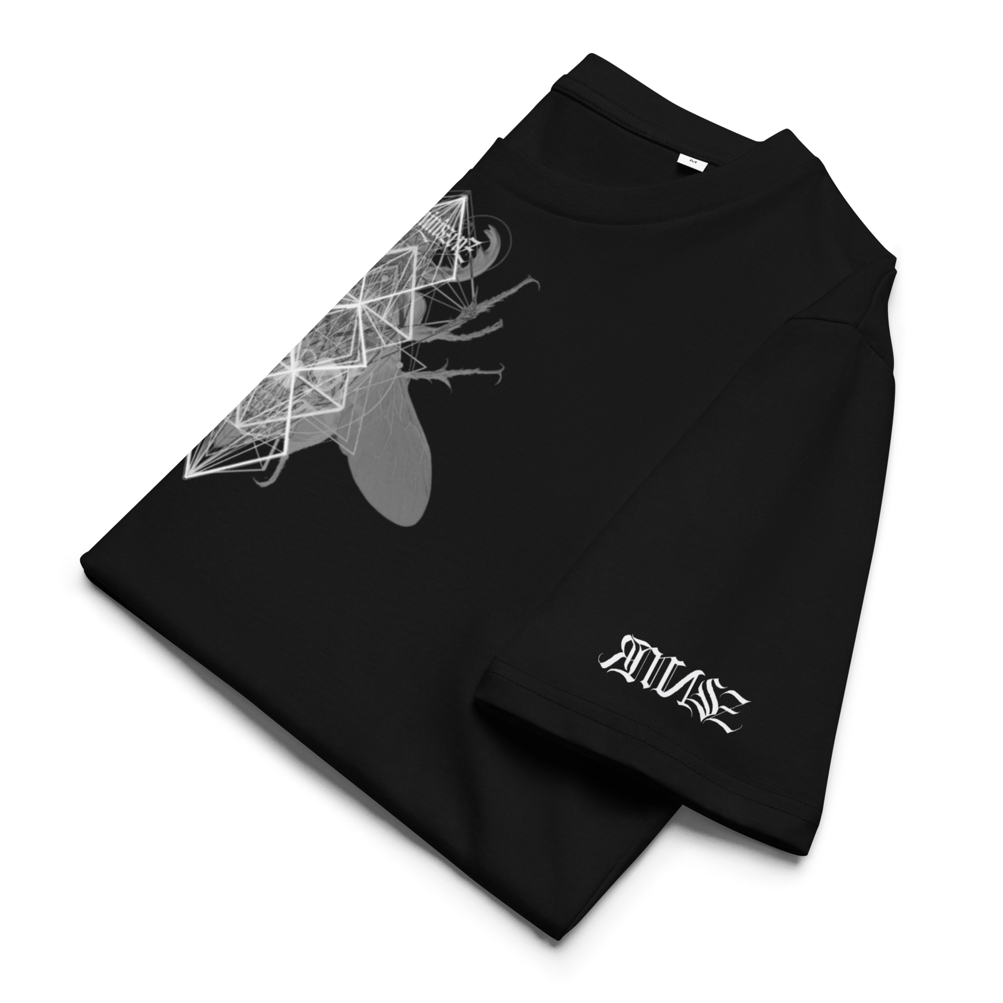 "Bug" Unisex Bio - T-Shirt mit Rippkragen - rmnsz.store