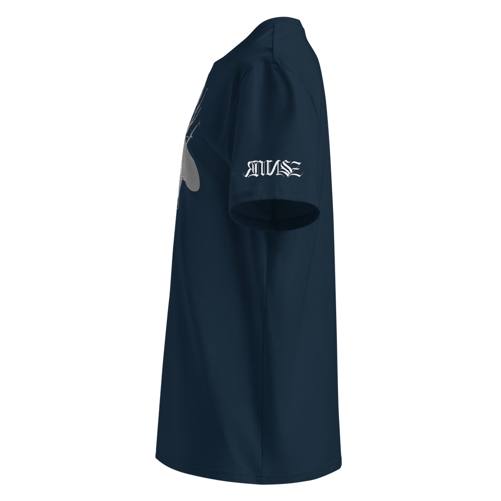 "Bug" Unisex Bio - T-Shirt mit Rippkragen - rmnsz.store