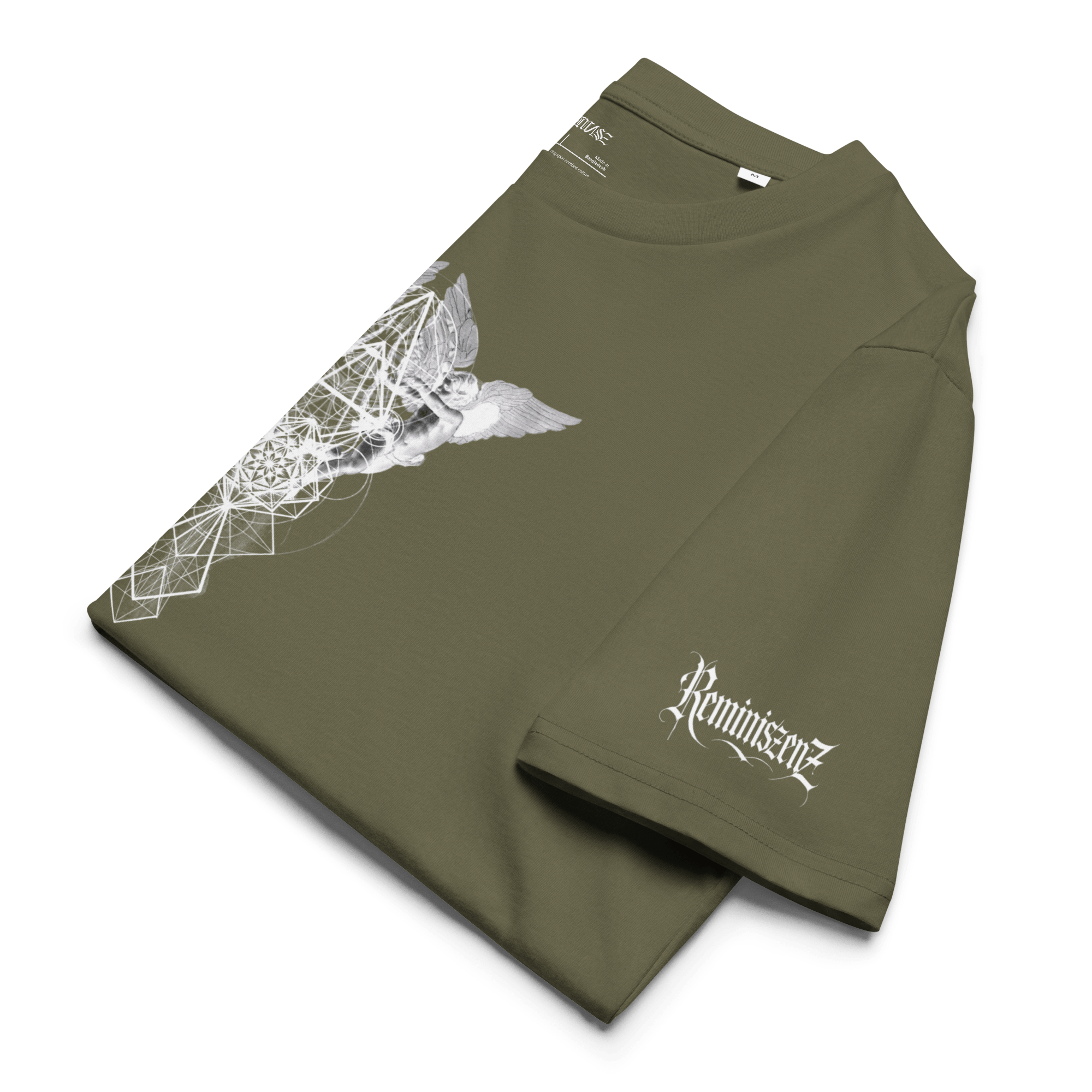 "Divine" Unisex Bio - T-Shirt mit Rippkragen - rmnsz.store