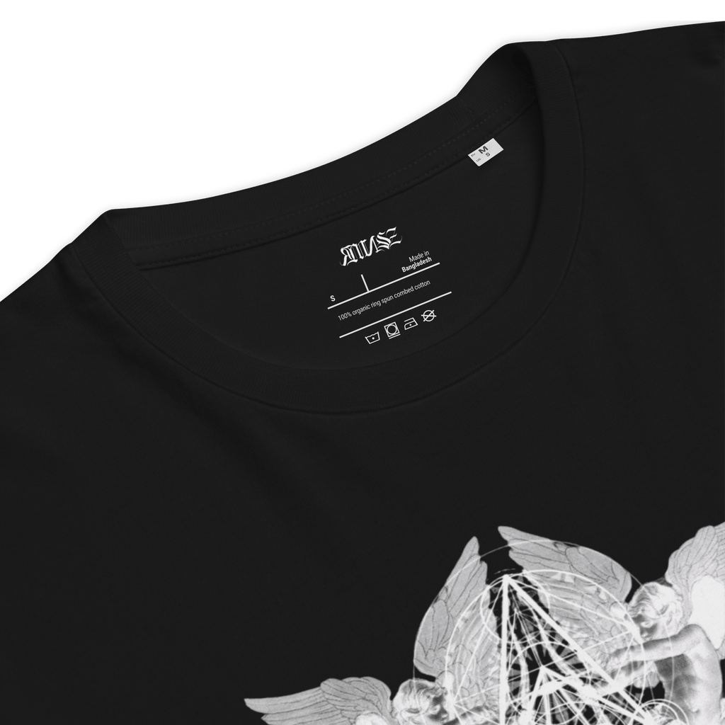 "Divine" Unisex Bio - T-Shirt mit Rippkragen - rmnsz.store