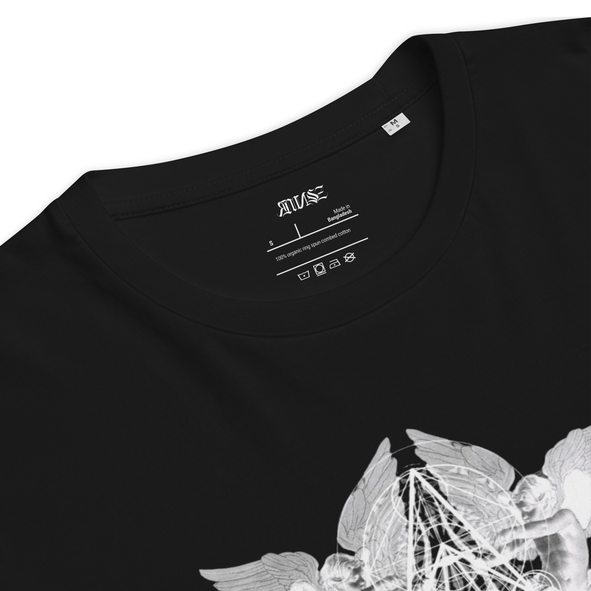"Divine" Unisex Bio - T-Shirt mit Rippkragen - rmnsz.store