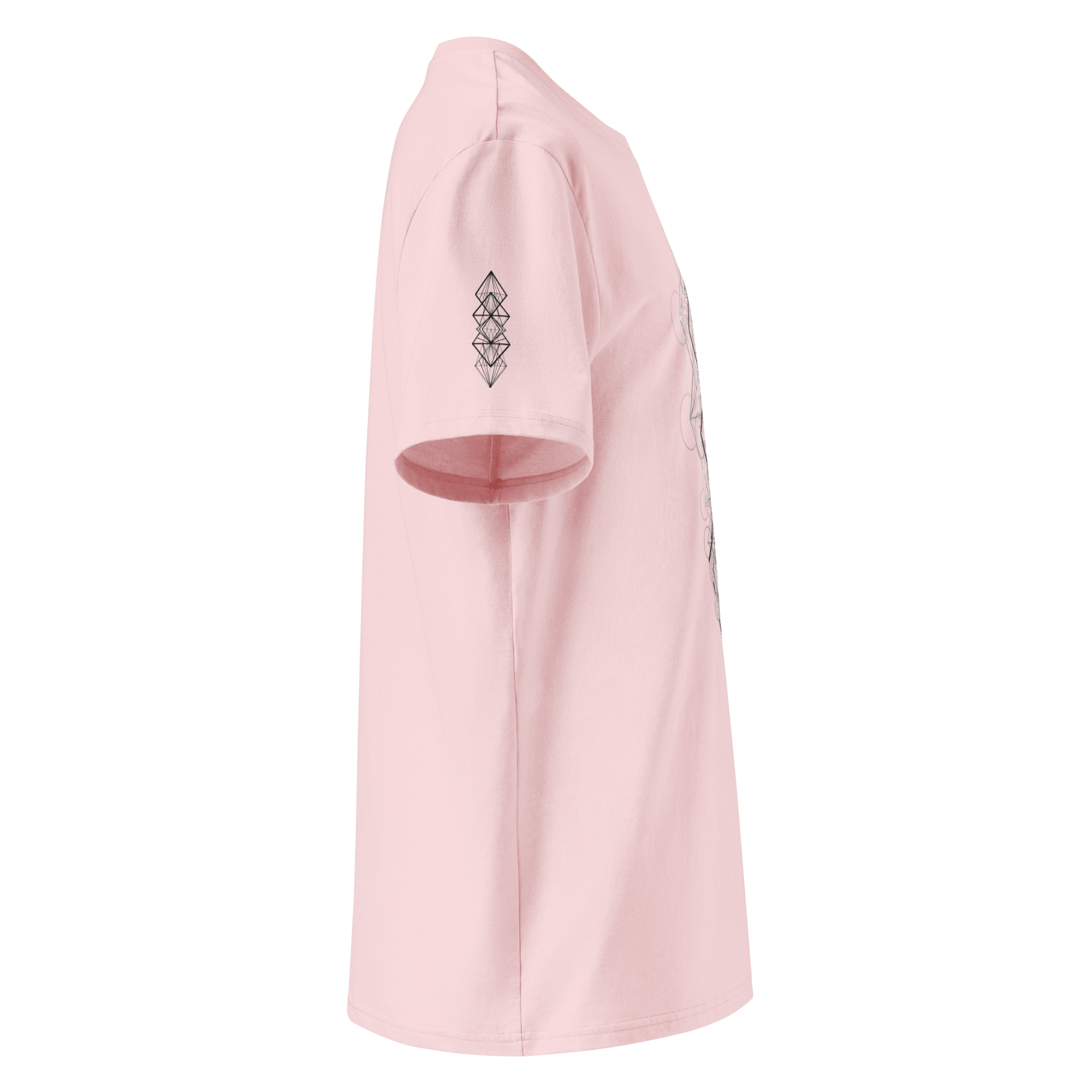 "Enigma" Unisex Bio - T-Shirt mit Rippkragen - rmnsz.store