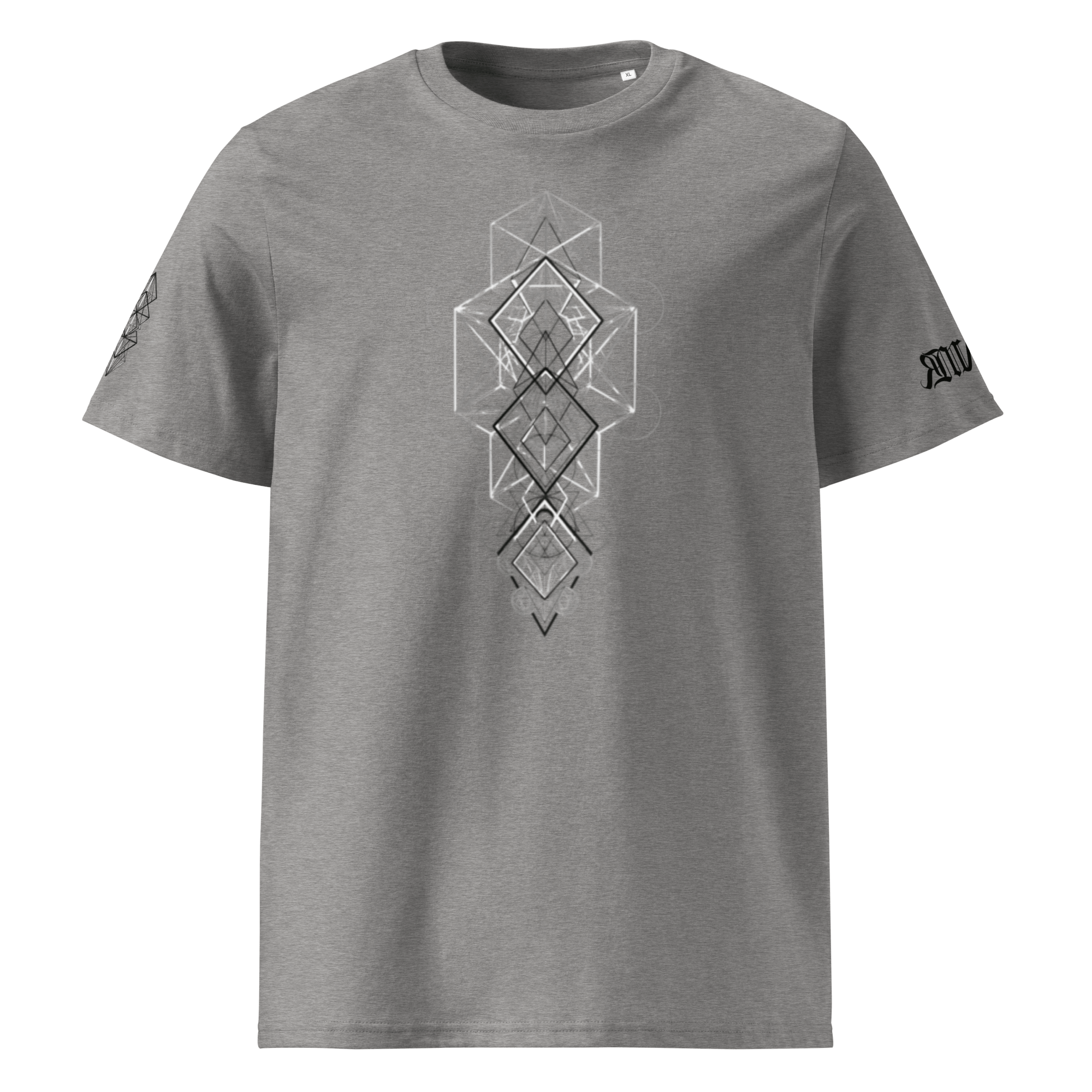 "Enigma" Unisex Bio - T-Shirt mit Rippkragen - rmnsz.store