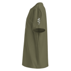 "Enigma" Unisex Bio - T-Shirt mit Rippkragen - rmnsz.store