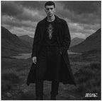 "Enigma" Unisex Bio - T-Shirt mit Rippkragen - rmnsz.store