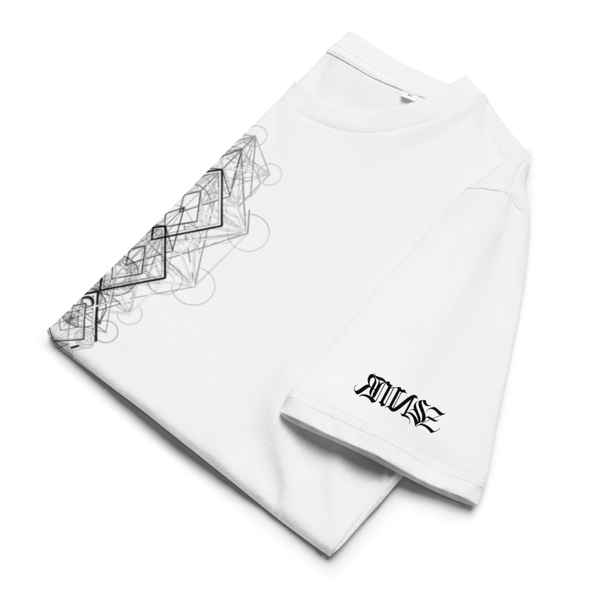 "Enigma" Unisex Bio - T-Shirt mit Rippkragen - rmnsz.store