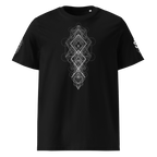 "Enigma" Unisex Bio - T-Shirt mit Rippkragen - rmnsz.store