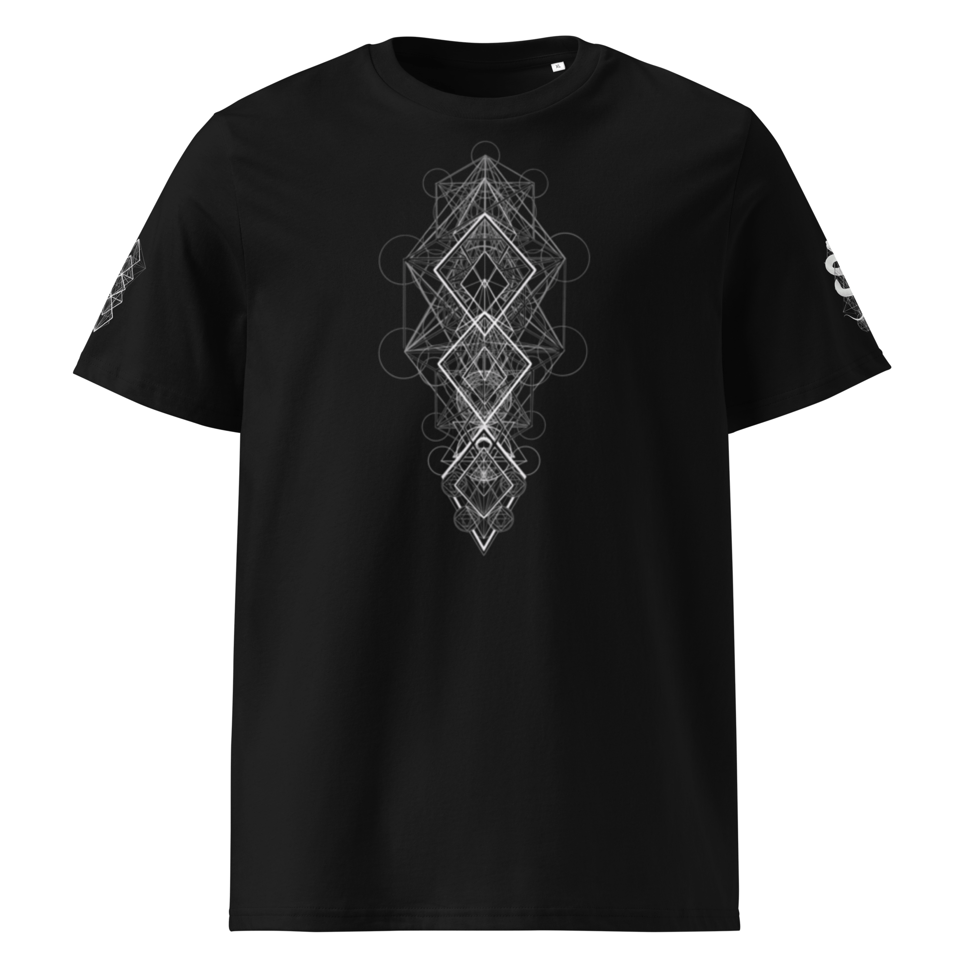 "Enigma" Unisex Bio - T-Shirt mit Rippkragen - rmnsz.store
