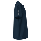 "Enigma" Unisex Bio - T-Shirt mit Rippkragen - rmnsz.store