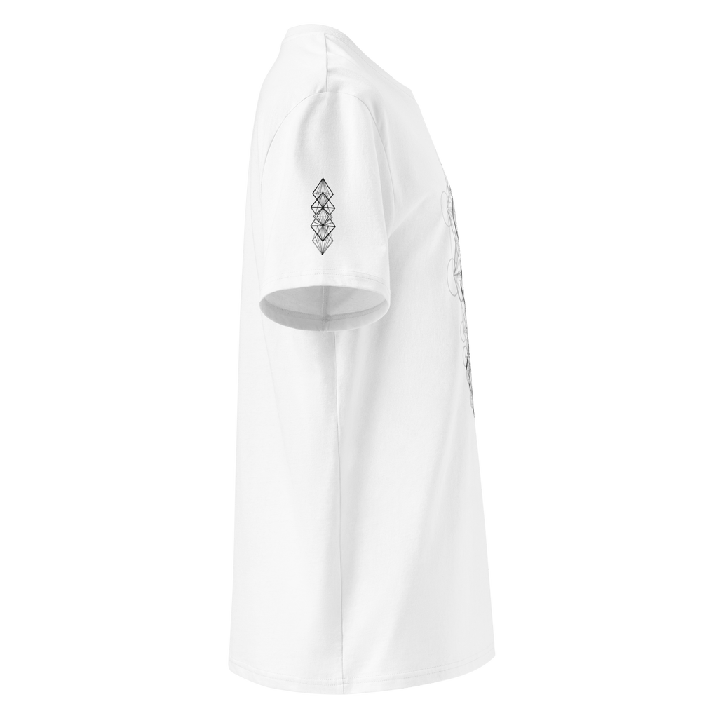 "Enigma" Unisex Bio - T-Shirt mit Rippkragen - rmnsz.store