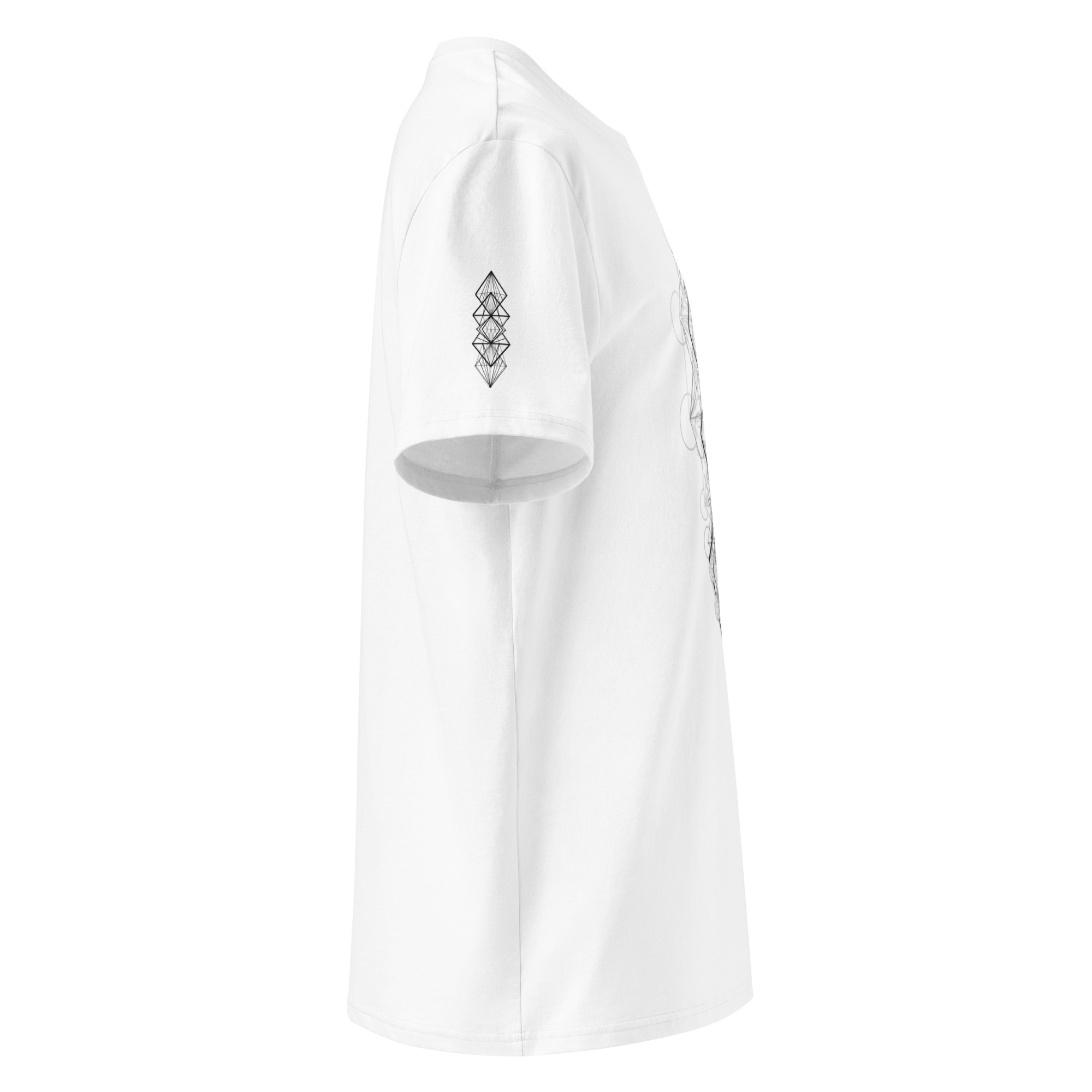 "Enigma" Unisex Bio - T-Shirt mit Rippkragen - rmnsz.store