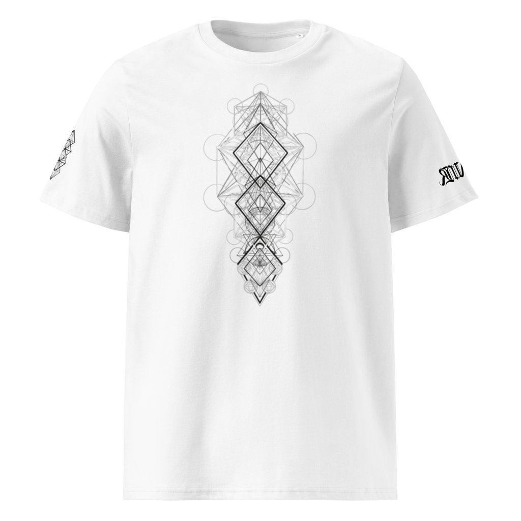 "Enigma" Unisex Bio - T-Shirt mit Rippkragen - rmnsz.store