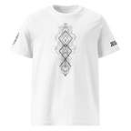 "Enigma" Unisex Bio - T-Shirt mit Rippkragen - rmnsz.store