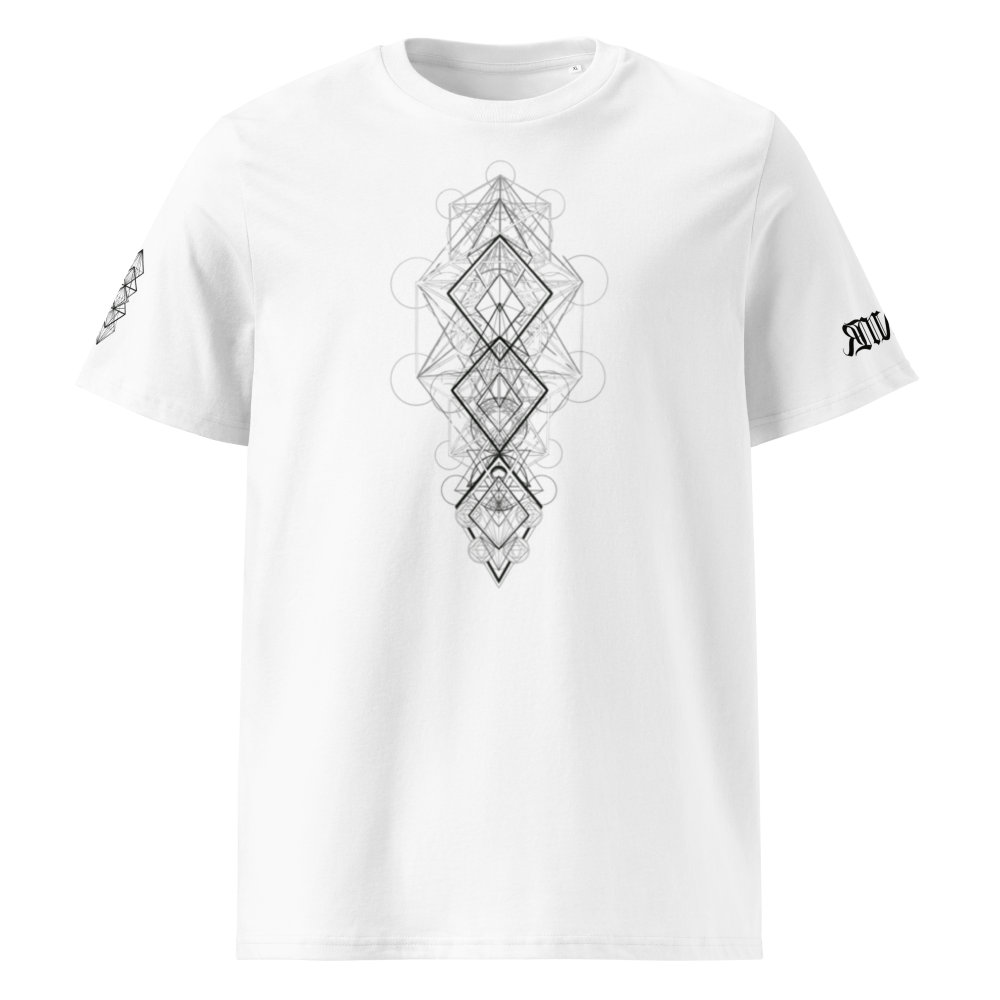 "Enigma" Unisex Bio - T-Shirt mit Rippkragen - rmnsz.store