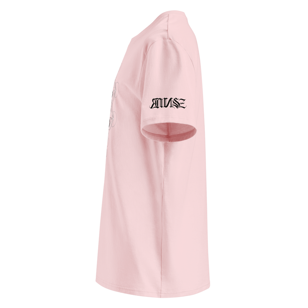 "Enigma" Unisex Bio - T-Shirt mit Rippkragen - rmnsz.store