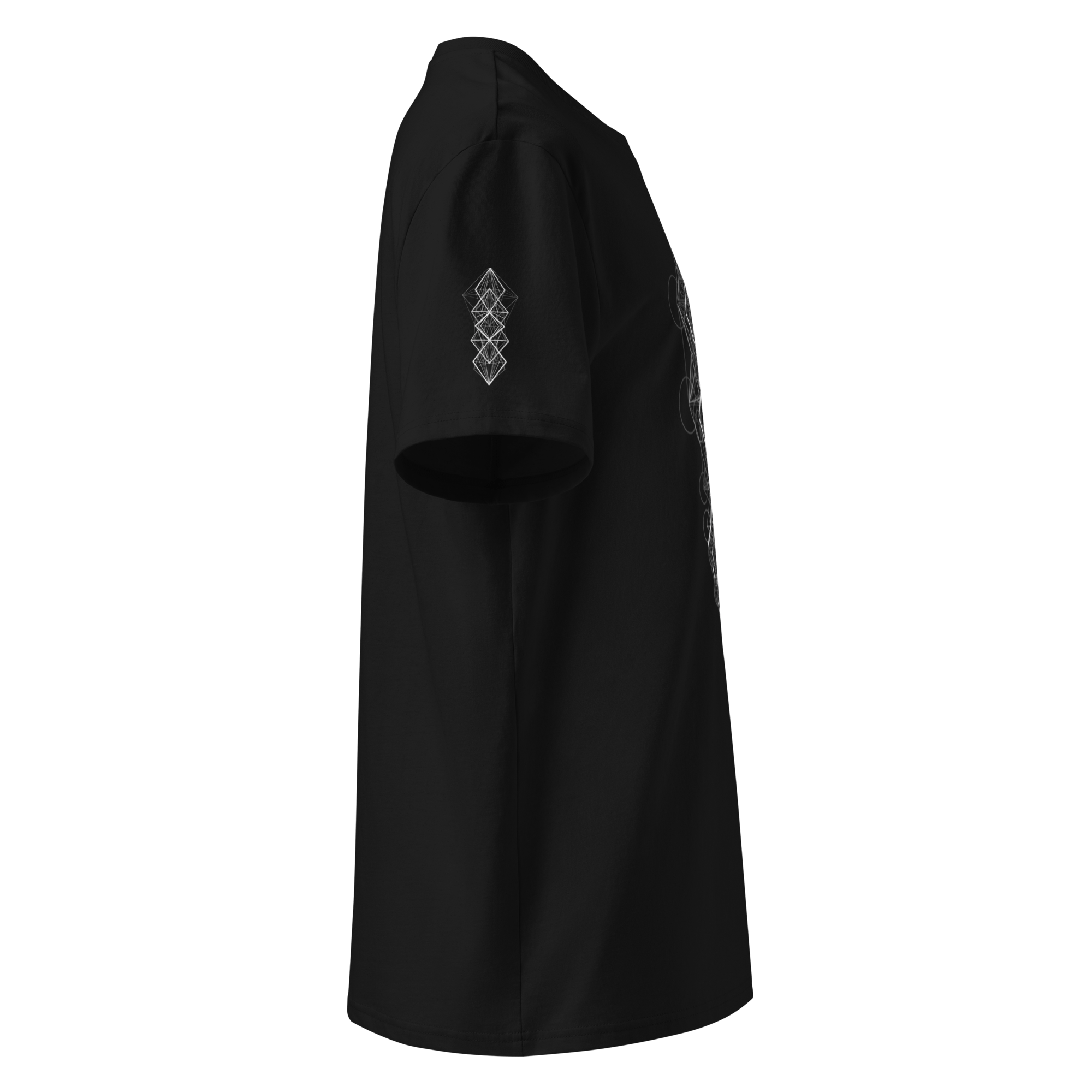 "Enigma" Unisex Bio - T-Shirt mit Rippkragen - rmnsz.store