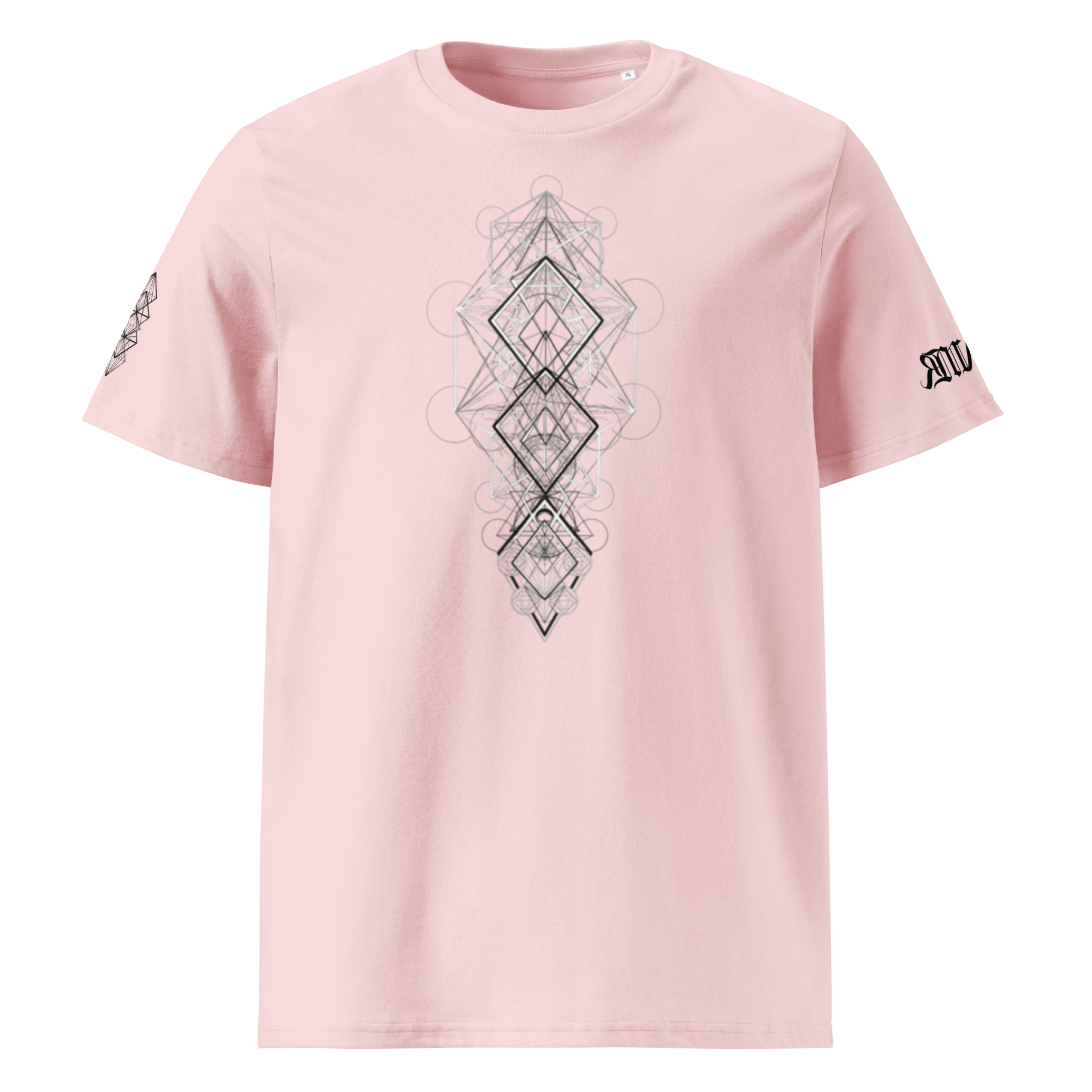 "Enigma" Unisex Bio - T-Shirt mit Rippkragen - rmnsz.store