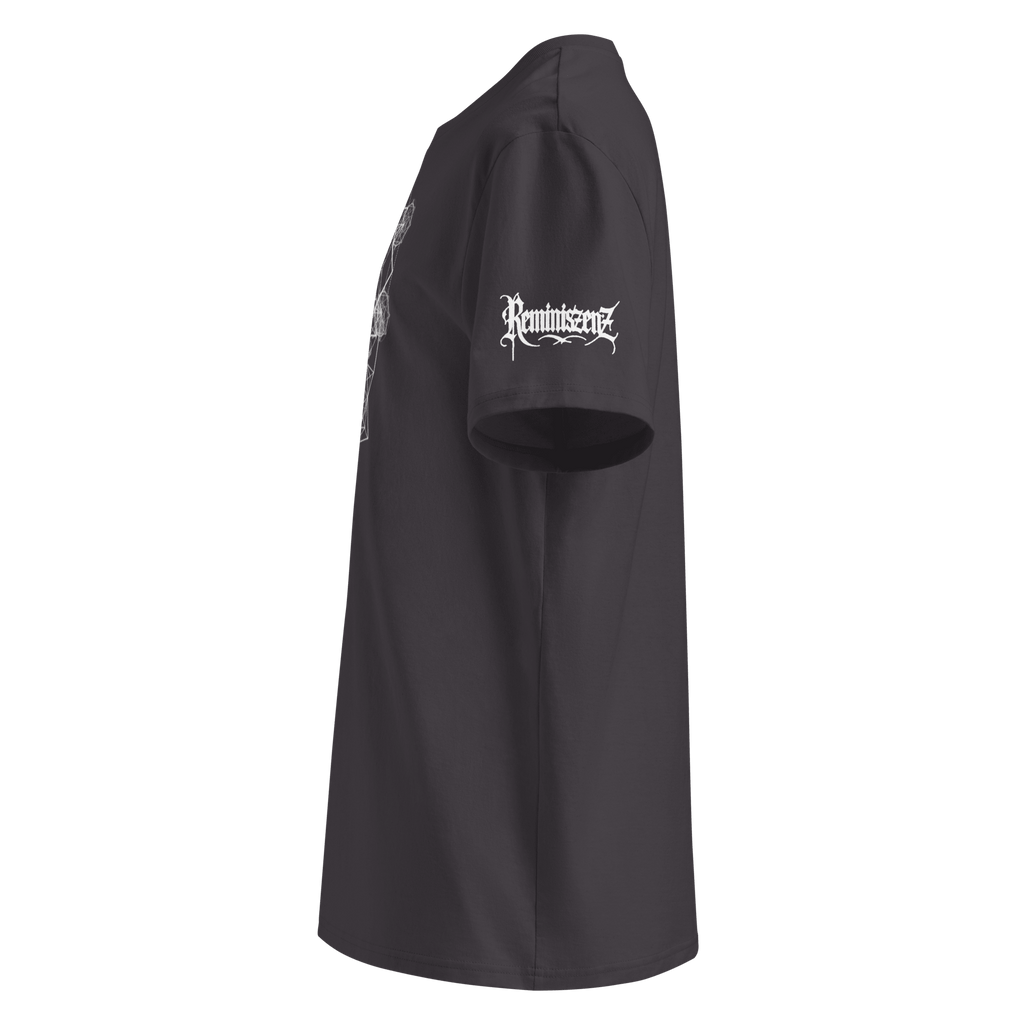 "Ephemere" Unisex Bio - T-Shirt mit Rippkragen - rmnsz.store